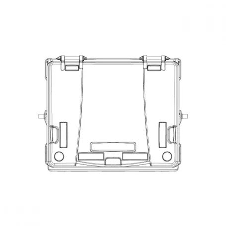 SULO 1100 literes szemetes konténer (lapos tető) sárga