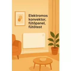 Elektromos konvektor, fűtőpanel, fűtőtest