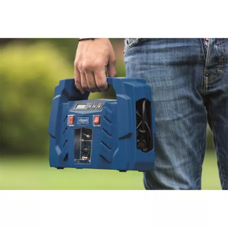 Scheppach AIR FORCE 5 - olajmentes táskakompresszor, 8 bar 12/230 V  5906142901