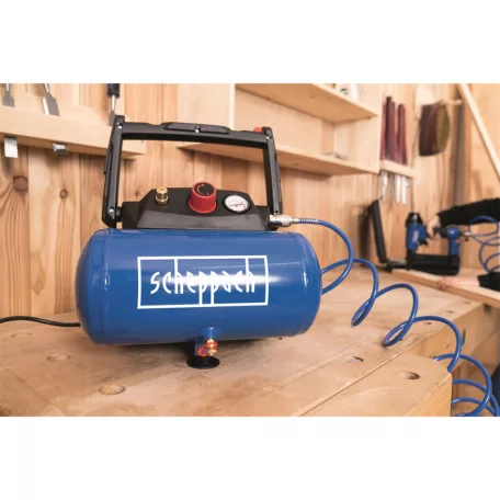 Scheppach HC 06 - olajmentes kompresszor 6 l 5906153901
