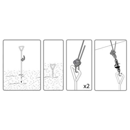 Palram Rögzítő rendszer