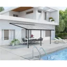 Palram Sierra 5400 szürke 3 x 5,46 pergola, teraszfedo