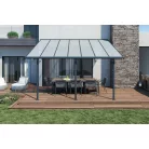 Palram Sierra 5400 szürke 3 x 5,46 pergola, teraszfedo