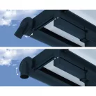 Palram Sierra 5400 szürke 3 x 5,46 pergola, teraszfedo