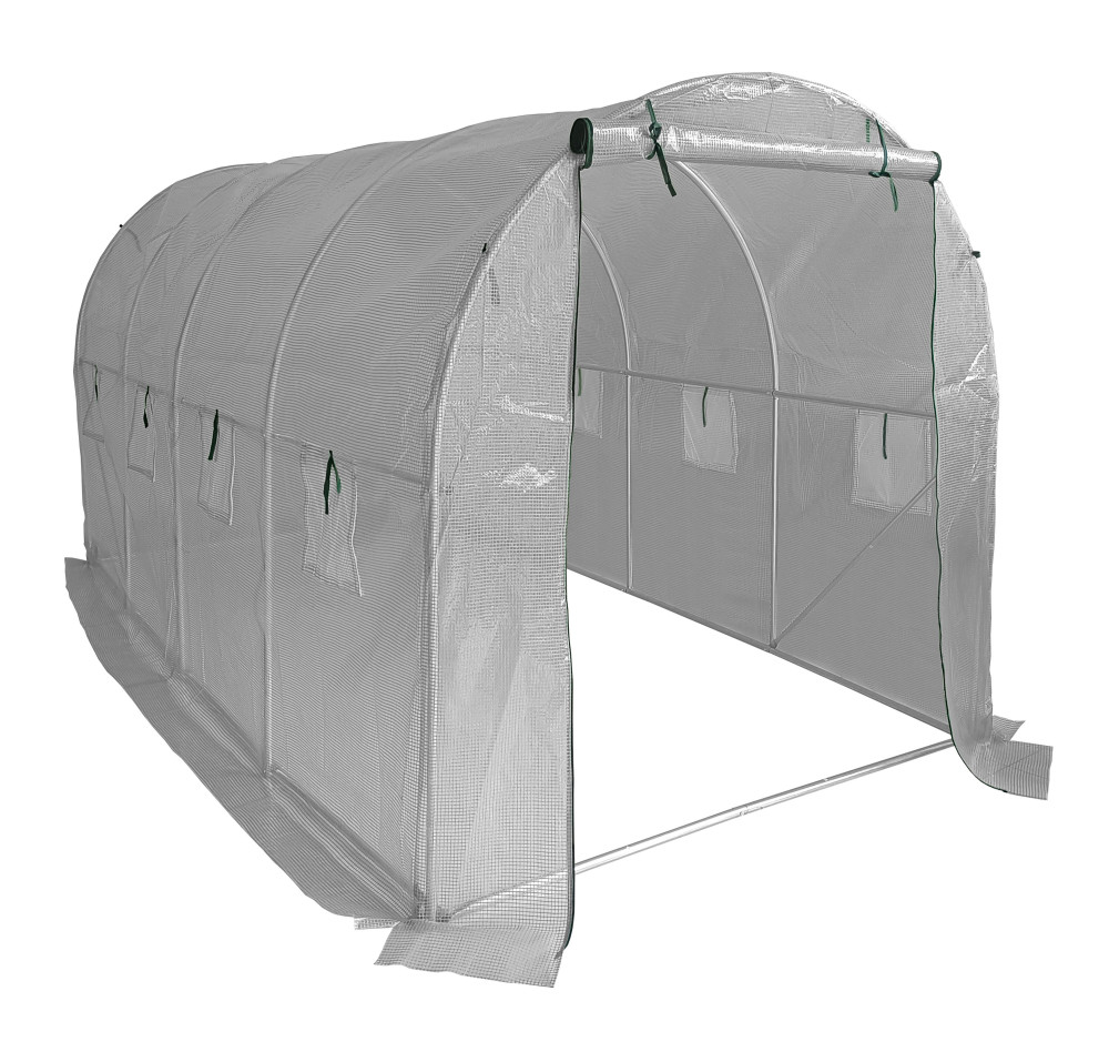 Image of 200 x 400 x 200 cm, fóliasátor, fehér