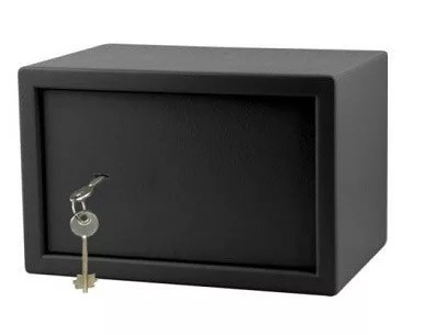 Image of Bútorszéf kulcsos szürke 2K 9KG35x23x25