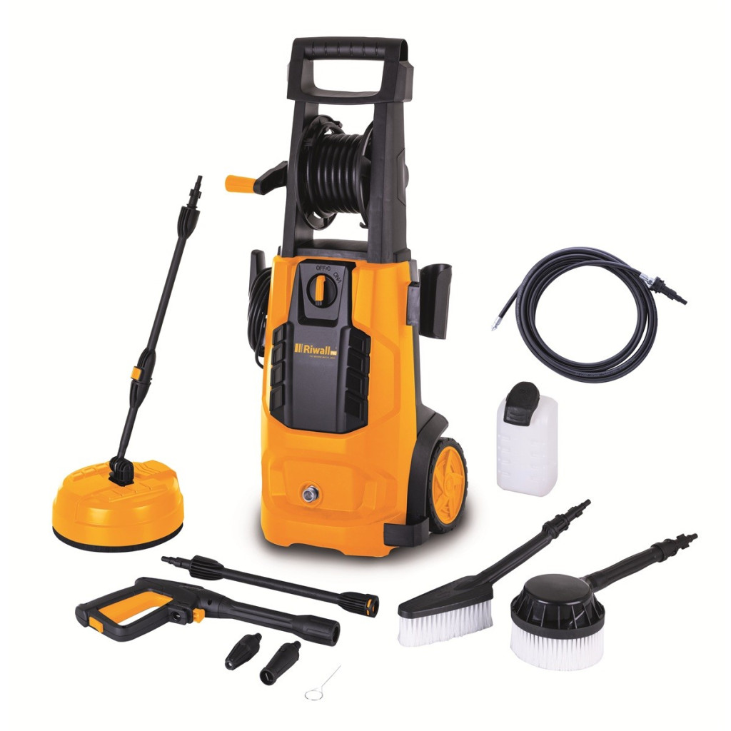 Image of Riwall REPW 180 SET - magasnyomású mosó 180 bar, tartozékokkal