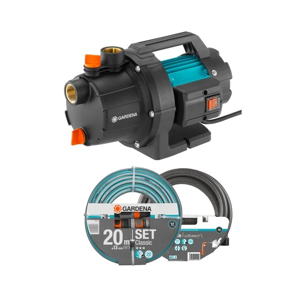 Image of Gardena Basic kerti szivattyú készlet 3000/4