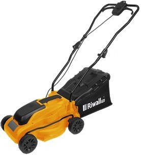 Image of Riwall-RALM 3320i SET akkumulátoros fűnyíró 3 az 1-ben, 20 V (akkuval és töltőve