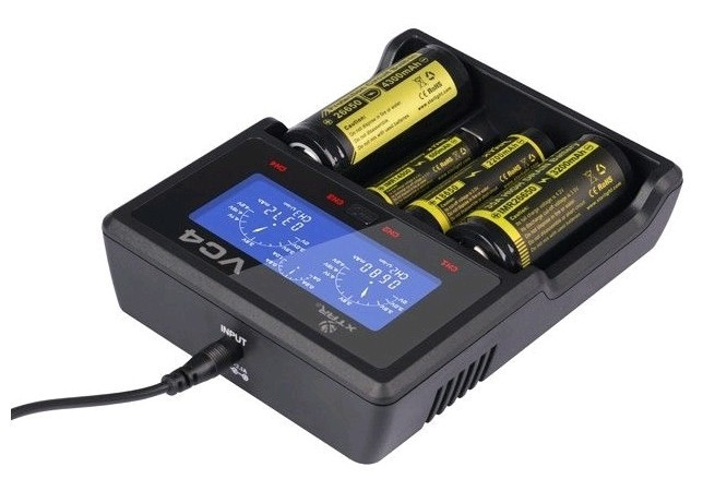 Image of Xtar VC4 Li-Ion akkutöltő