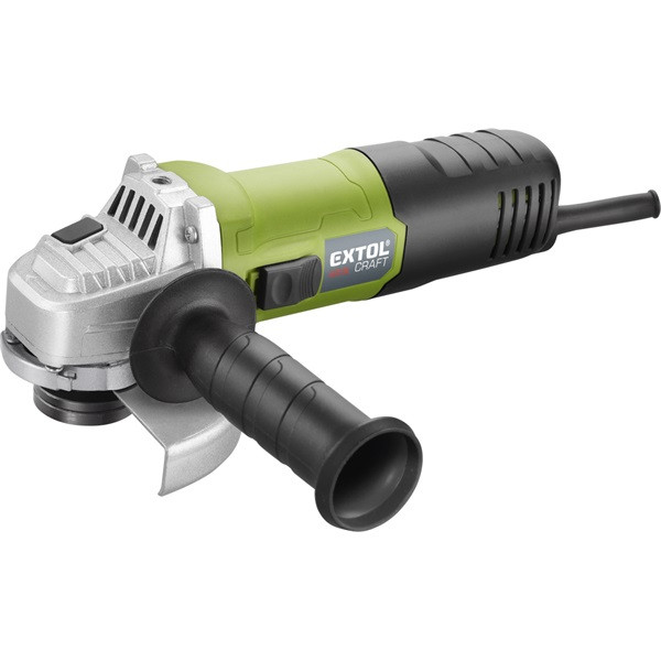Image of EXTOL 403126 sarokcsiszológép 900W 125mm tárcsaátmérő; 11.000 1/min, bekapcsolásvédelem, papír doboz, 2,1kg
