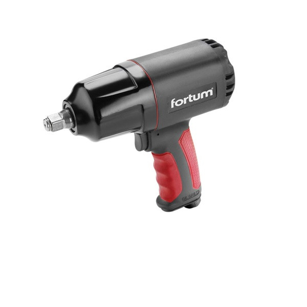 Image of FORTUM 4795013 légkulcs, 1/2", 1300Nm, extra erős, (Twin Hammer), 7500 1/min, 227l/min, 6,3 Bar, 1/4" tömlőcsatlakozó, 2,0kg