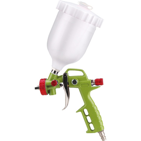 Image of EXTOL 99314 festékszóró pisztoly légkompresszorhoz, 700ml műanyag tartály, 1,5mm szórónyílás, 190L/perc, 4 Bar, 1/4" gyorscsatlakozó