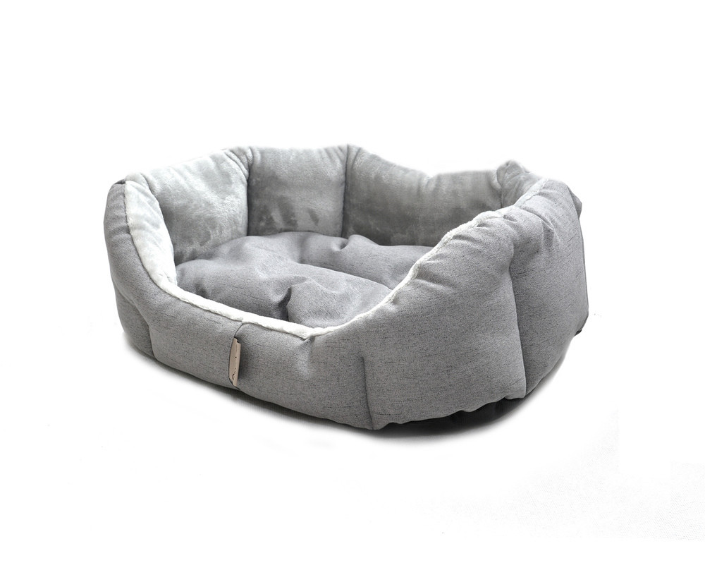 Image of PETSY ALÍK kutya, macska puha gyapjú fekhely - szürke - 50 cm
